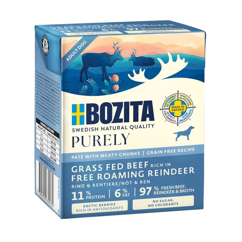 Purely 6 x 370g Bozita Wet Dog Food - 20% Off! * review