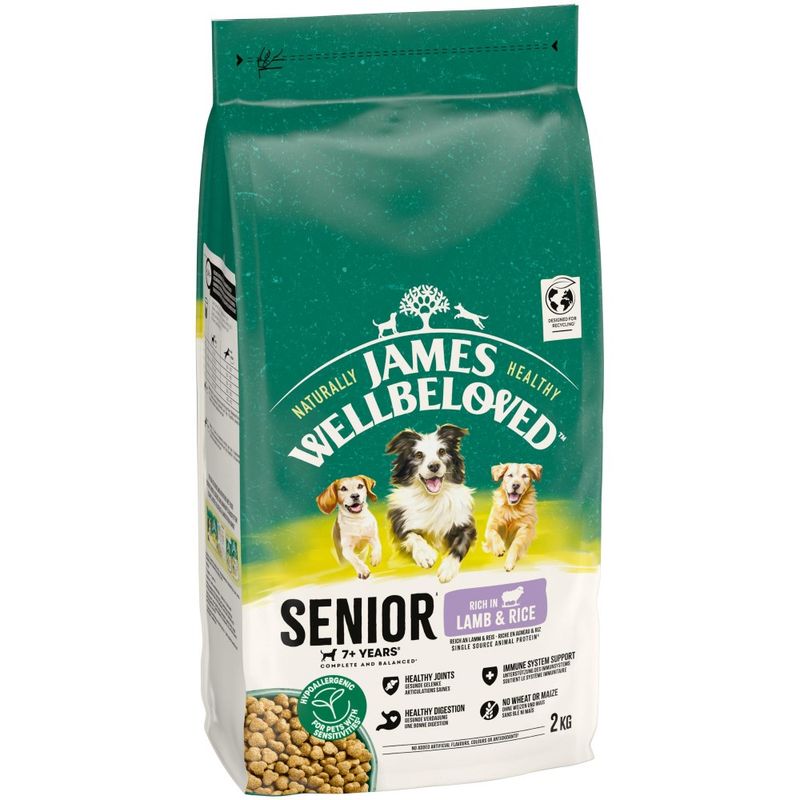 James Wellbeloved Senior Dog Hypoallergenic Lamb & Rice review