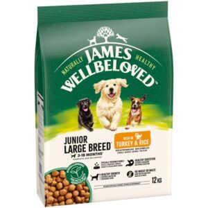 James Wellbeloved Junior Large Breed - Turkey & Rice