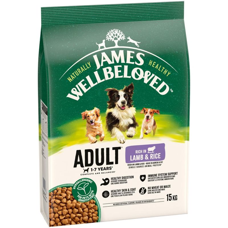 James Wellbeloved Adult Dog Hypoallergenic Lamb & Rice review