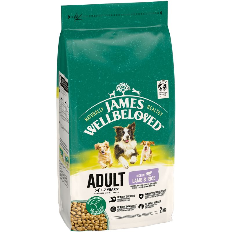 James Wellbeloved Adult Dog Hypoallergenic Lamb & Rice review