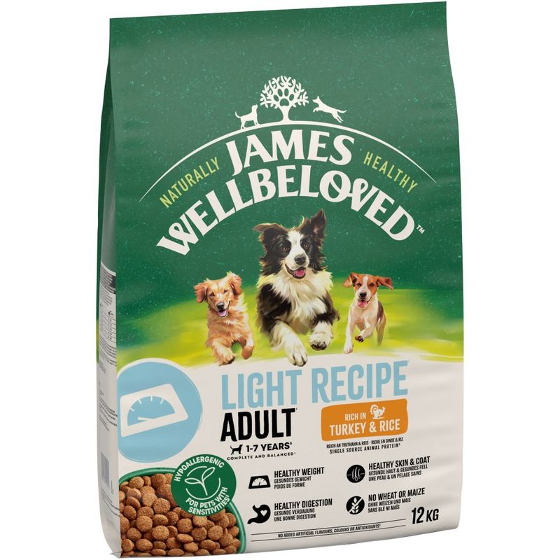 James Wellbeloved Adult Dog Light Hypoallergenic Turkey & Rice review