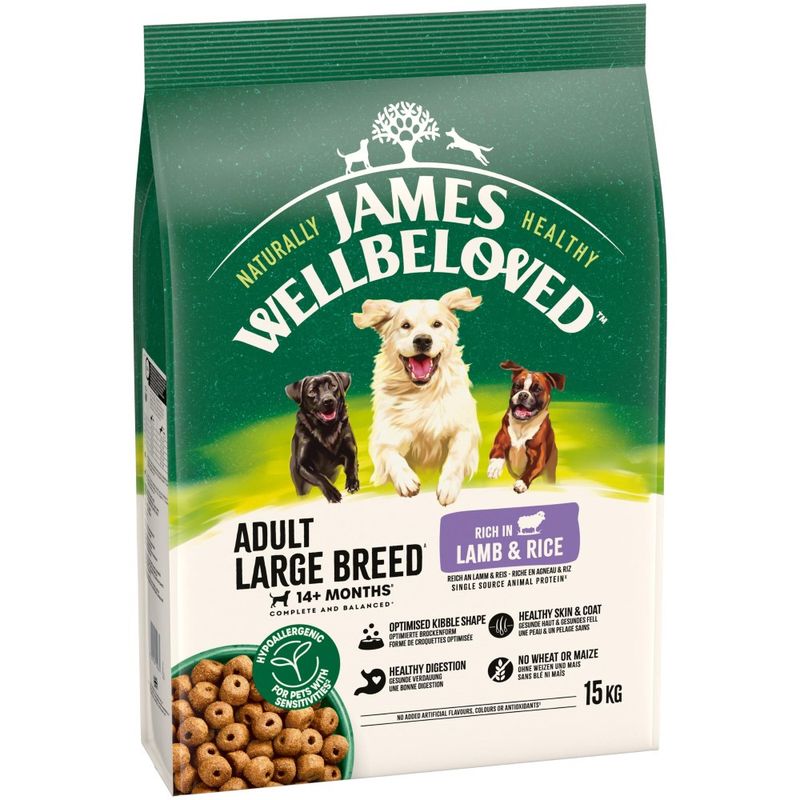 James Wellbeloved Adult Large Breed Hypoallergenic Lamb & Rice review