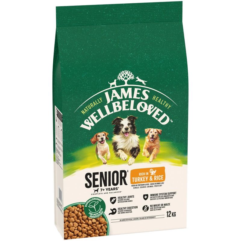 James Wellbeloved Senior Dog Hypoallergenic Turkey & Rice review