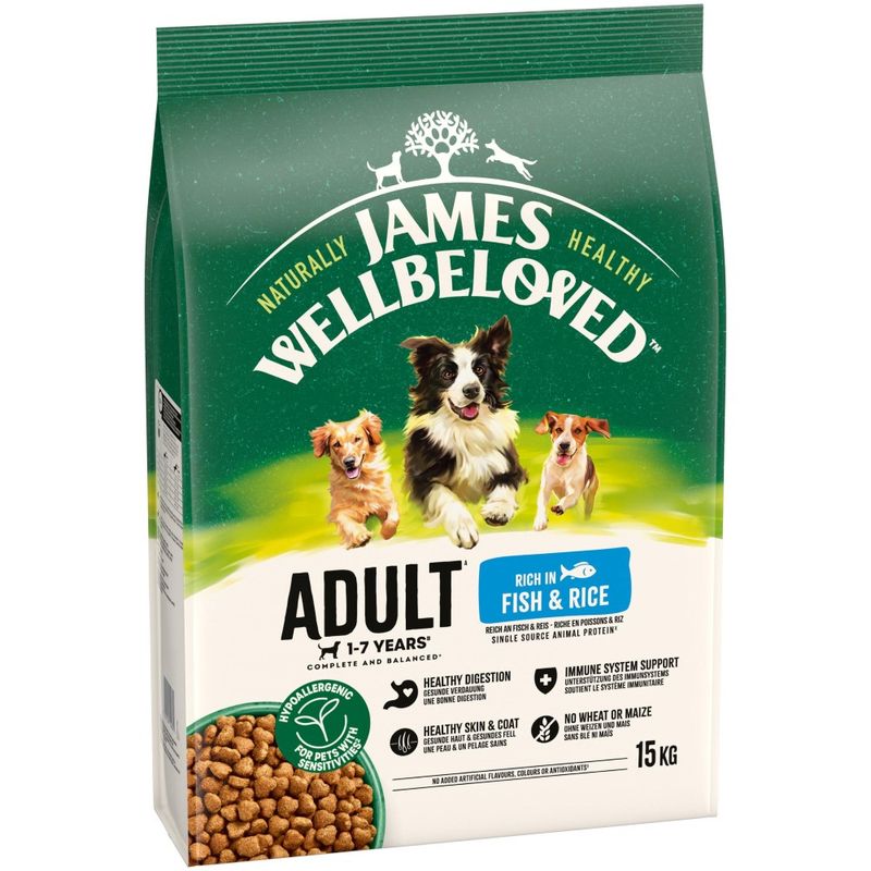 James Wellbeloved Adult Hypoallergenic- Fish & Rice review