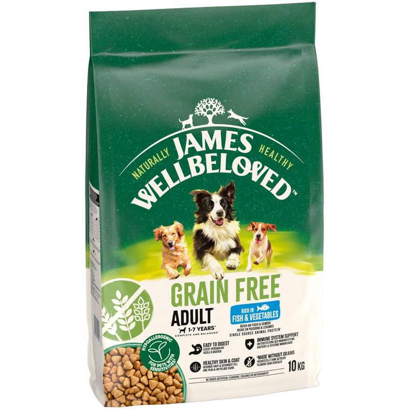 James Wellbeloved Grain-Free Adult Dog Hypoallergenic Fish & Vegetables review