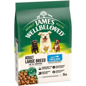 James Wellbeloved Adult Hypoallergenic Large Breed - Fish & Rice