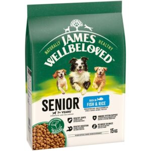 James Wellbeloved Senior Hypoallergenic - Fish & Rice