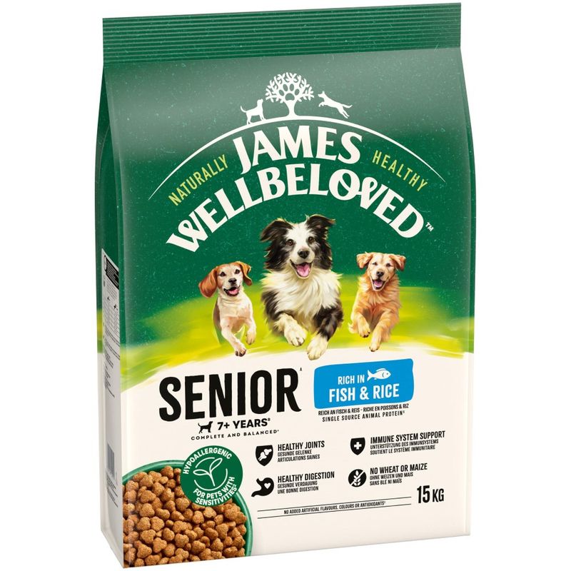 James Wellbeloved Senior Hypoallergenic - Fish & Rice review