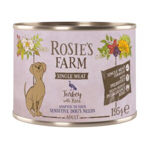 Rosie's Farm Adult Single Meat Turkey & Rice