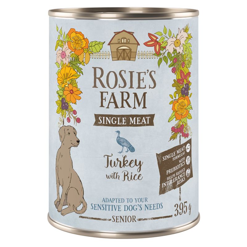 Rosie’s Farm Single Meat Senior Turkey & Rice review