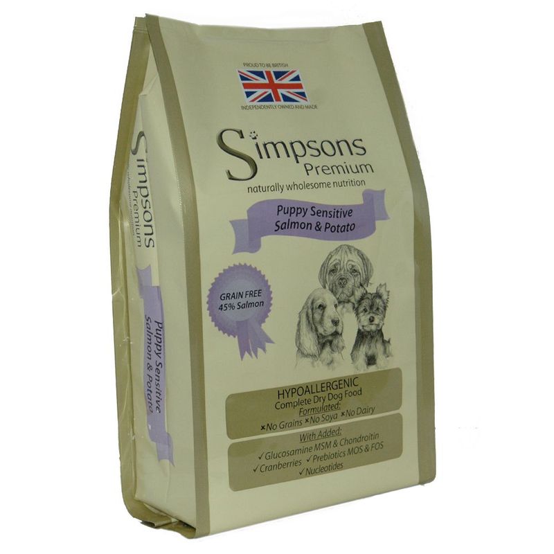 Simpsons Premium Sensitive Puppy - Salmon & Potato review