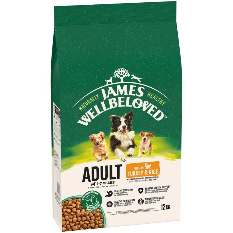 James Wellbeloved Adult Dog Hypoallergenic Turkey & Rice review