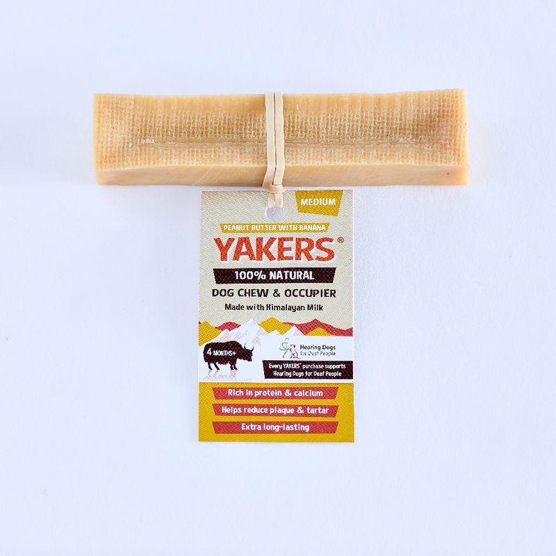 Yakers Peanut Butter & Banana Dog Chew & Occupier review