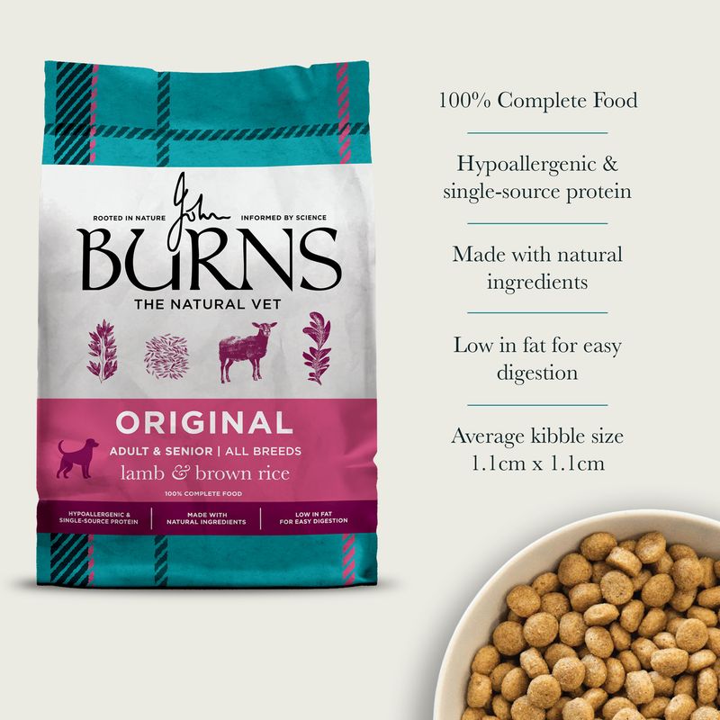Burns ​​​​​​​Burns Adult & Senior Original - Lamb & Brown Rice review