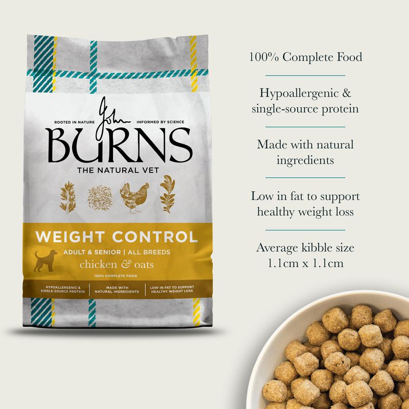 Burns Weight Control Adult & Senior - Chicken & Oats review