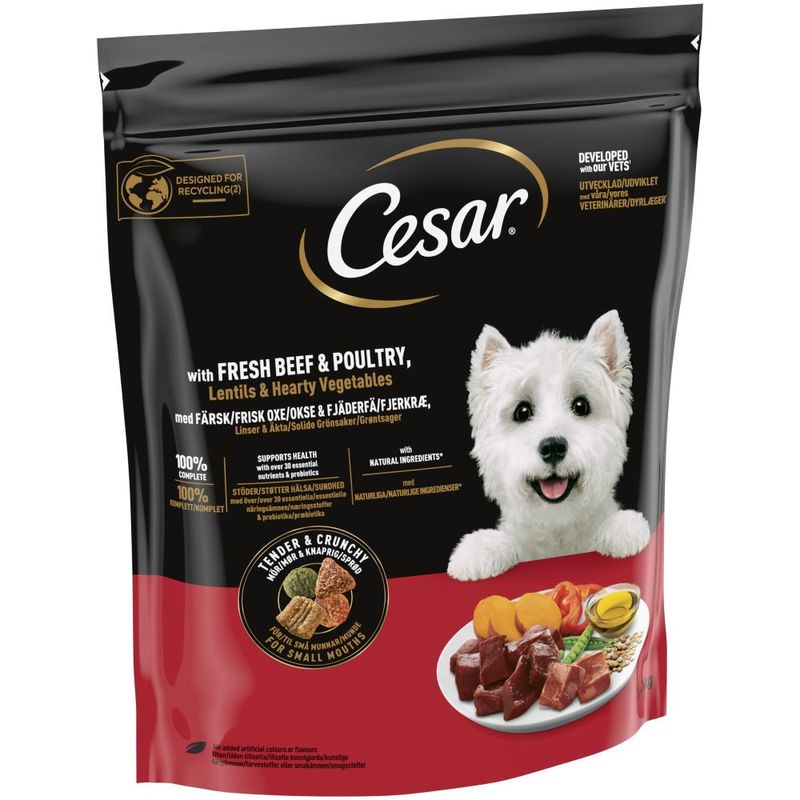 Cesar Adult with Beef, Poultry & Vegetables review