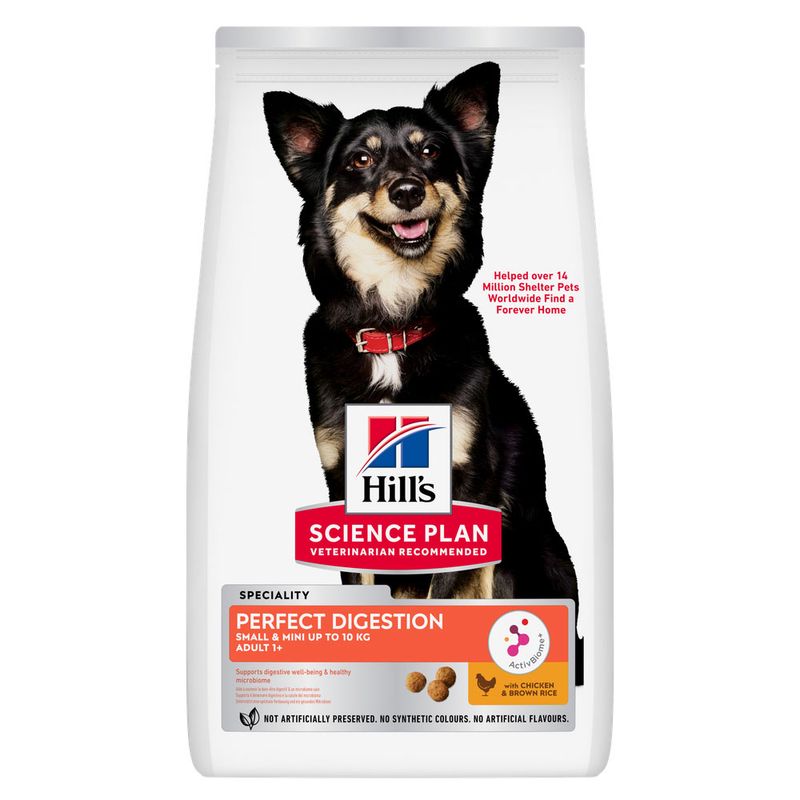 Hill’s Perfect Digestion Adult 1+ Small & Mini with Chicken review