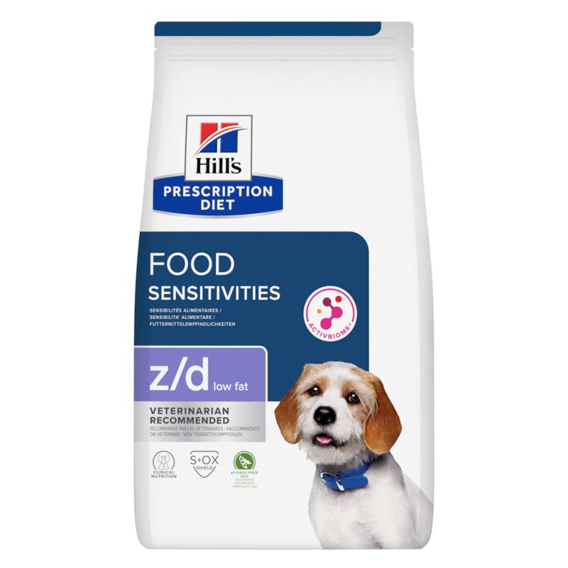 Hill’s z/d Food Sensitivities Low Fat Hydrolysed Soy review