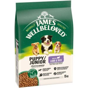 James Wellbeloved Puppy & Junior Hypoallergenic - Lamb & Rice