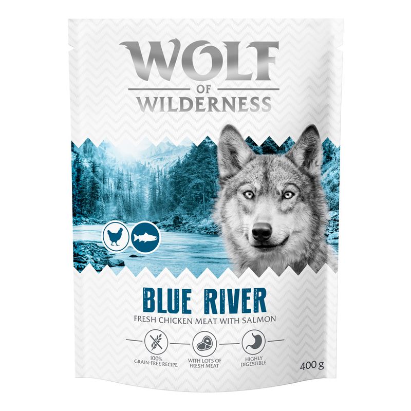 Wolf of Wilderness Adult “Blue River” Salmon - Grain-Free review