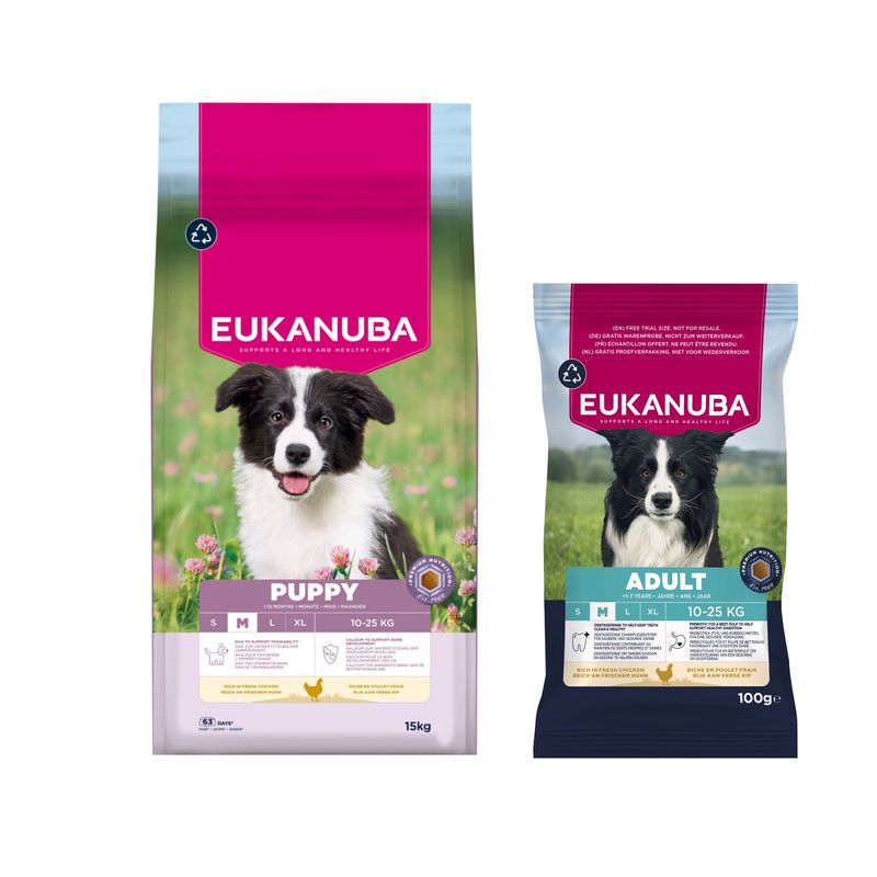 Eukanuba Premium Nutrition Puppy Medium Breed Chicken review