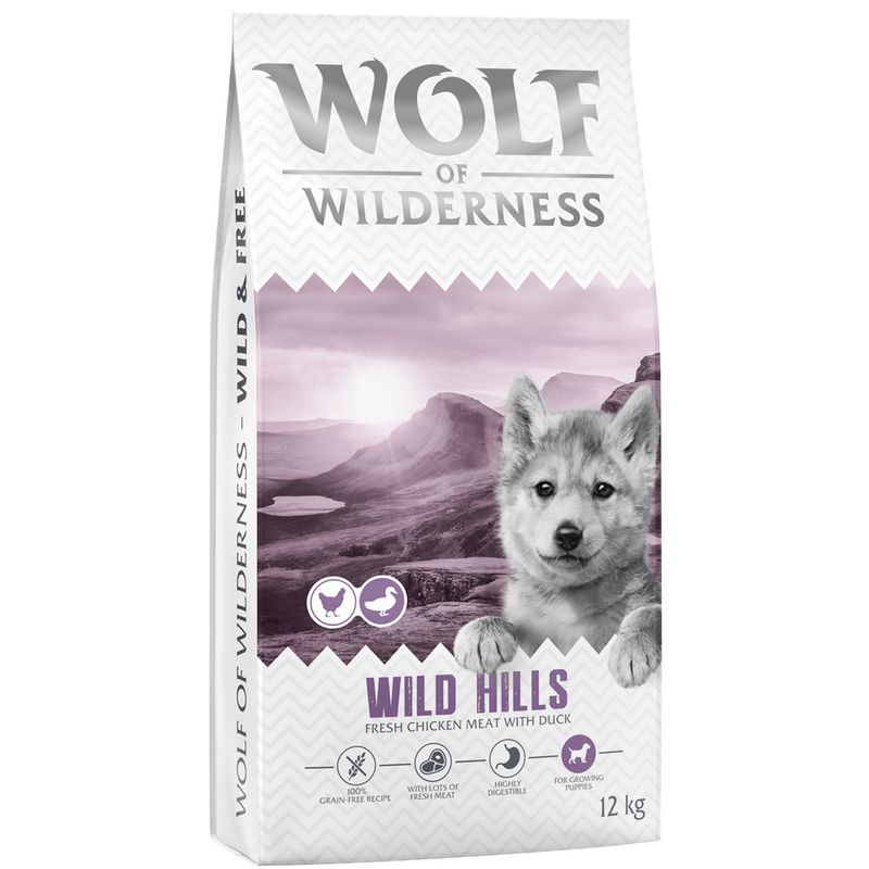 Wolf of Wilderness Junior ‘”Wild Hills” Duck - Grain-Free review