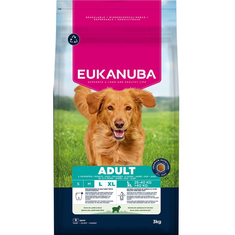 Eukanuba Premium Nutrition Adult Large & Giant Breed Lamb & Rice review