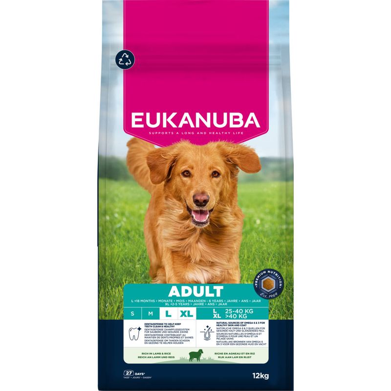 Eukanuba Premium Nutrition Adult Large & Giant Breed Lamb & Rice review