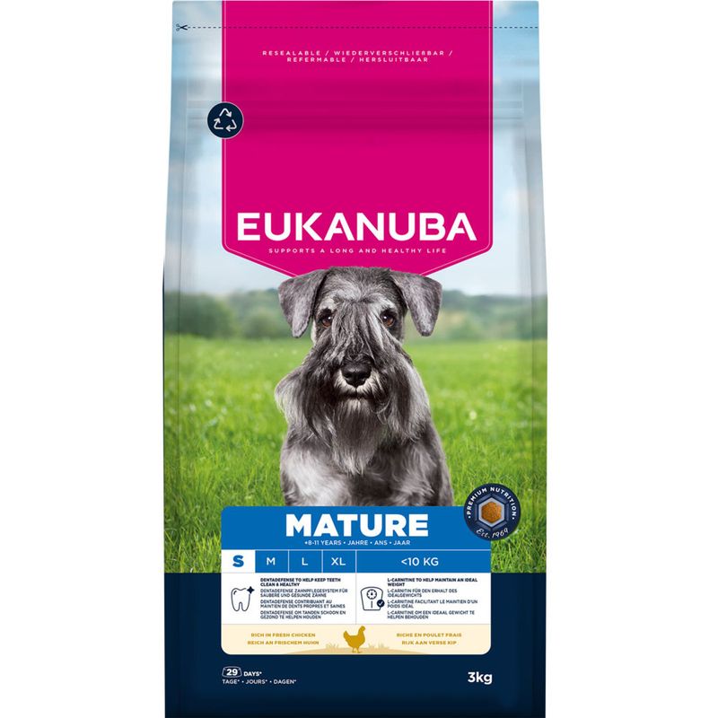 Eukanuba Premium Nutrition Mature Small Breed Chicken review