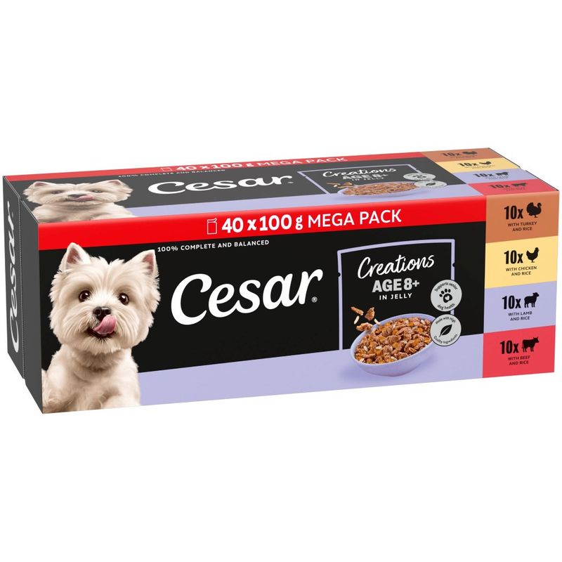 Cesar Senior 8+ Pouches Creations in Jelly review