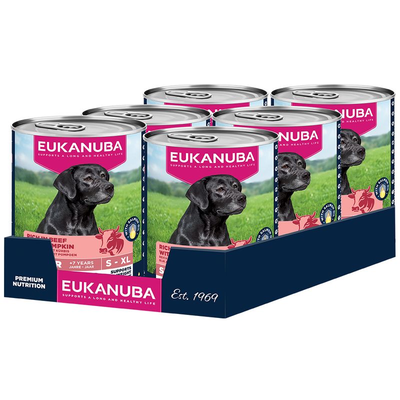 Eukanuba Senior Rich in Beef with Pumpkin review