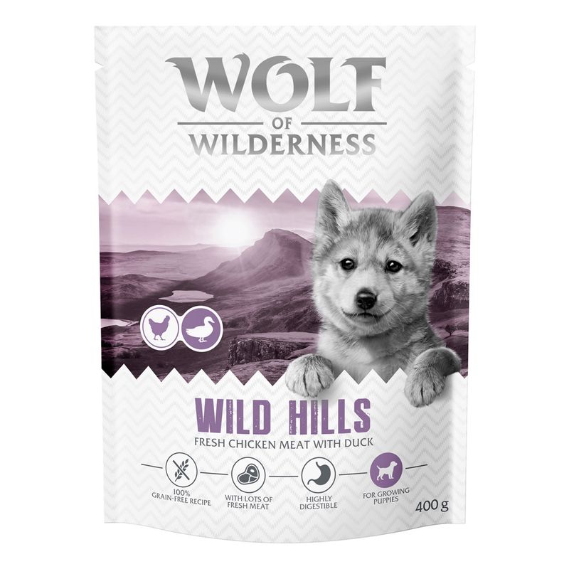 Wolf of Wilderness Junior ‘”Wild Hills” Duck - Grain-Free review