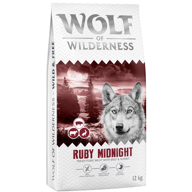 Wolf of Wilderness “Ruby Midnight” Beef & Rabbit - Grain-Free review