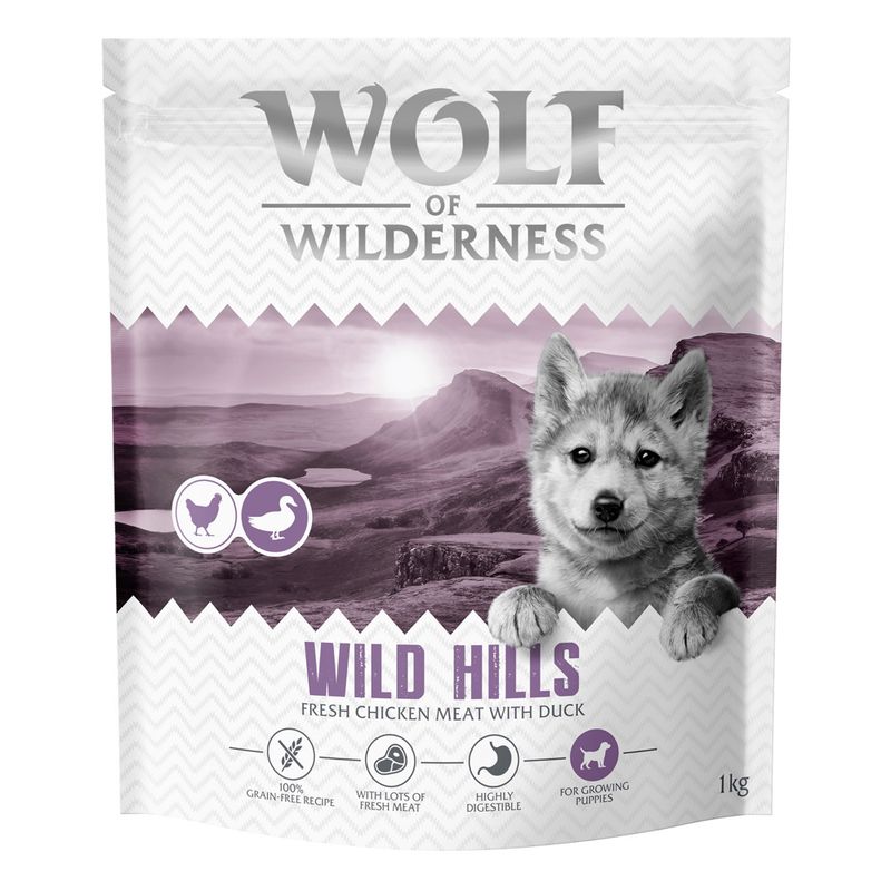 Wolf of Wilderness Junior ‘”Wild Hills” Duck - Grain-Free review