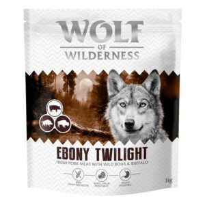 Wolf of Wilderness "Ebony Twilight" Wild Boar & Buffalo - Grain-Free
