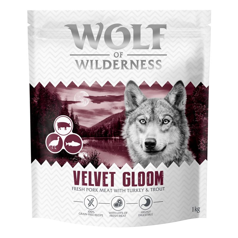 Wolf of Wilderness “Velvet Gloom” Turkey & Trout - Grain-Free review
