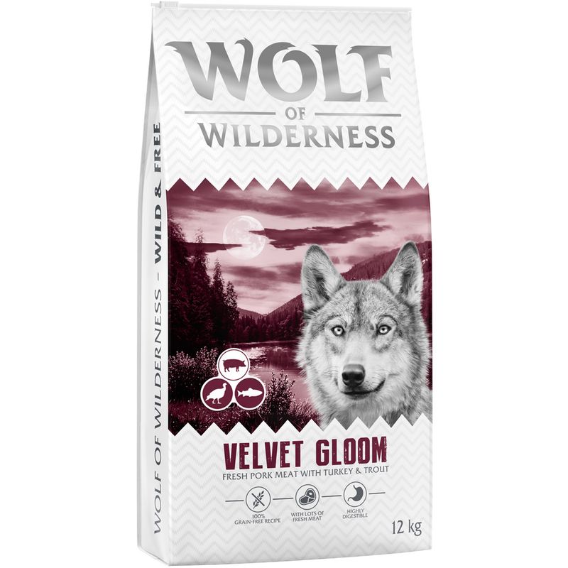 Wolf of Wilderness “Velvet Gloom” Turkey & Trout - Grain-Free review