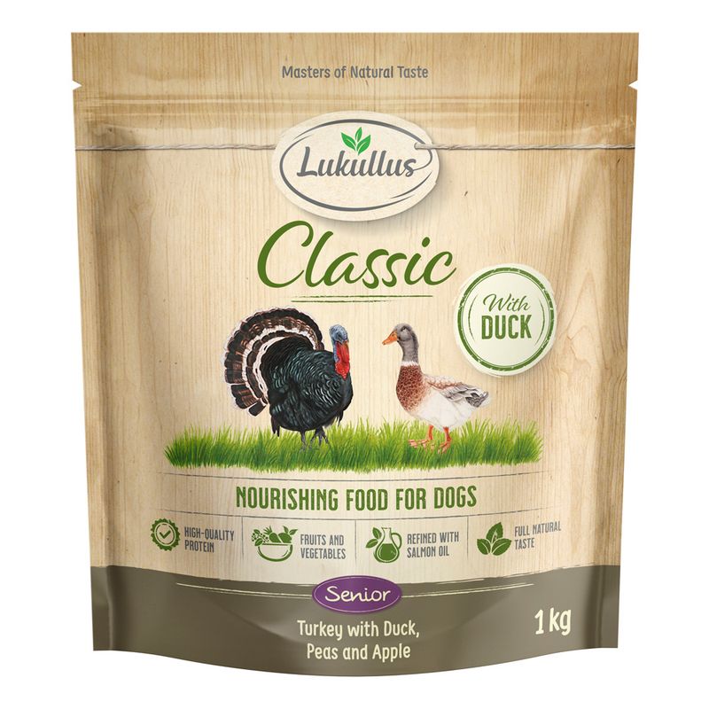 Lukullus Classic Senior Turkey & Duck review