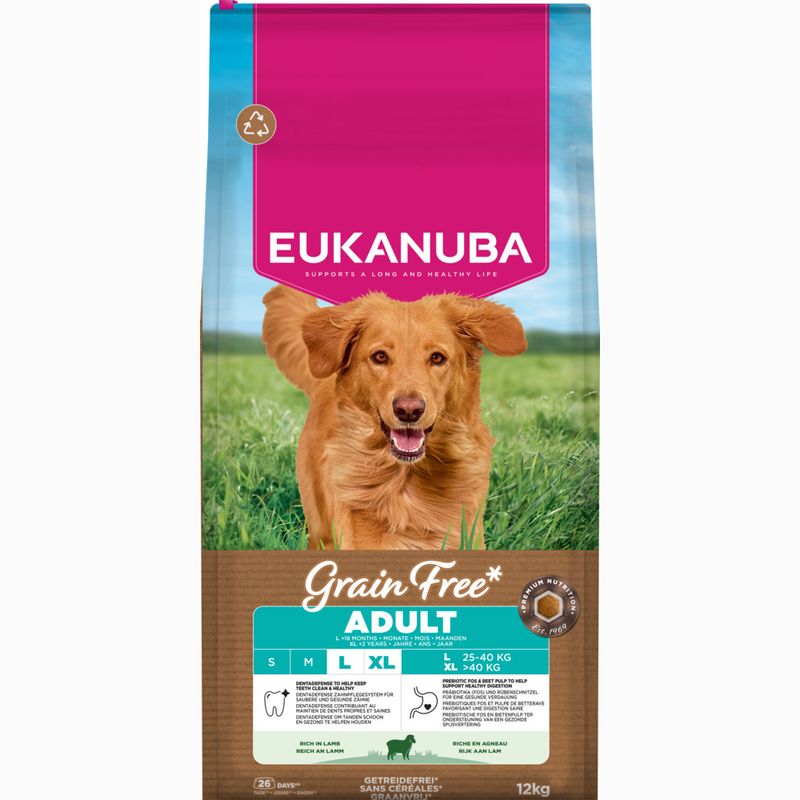 Eukanuba Grain-Free Adult Large & Giant Breed Lamb review