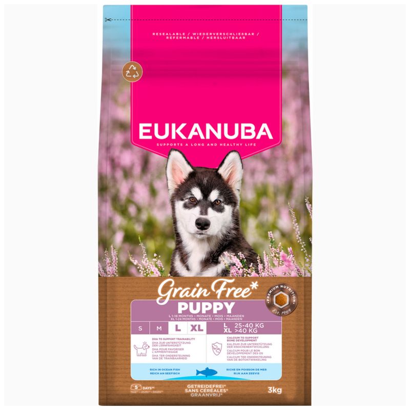 Eukanuba Grain Free Puppy Large & Giant Breed - Ocean Fish review