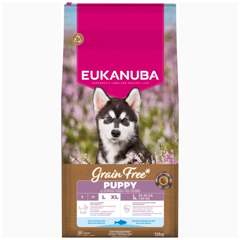 Eukanuba Grain Free Puppy Large & Giant Breed - Ocean Fish review