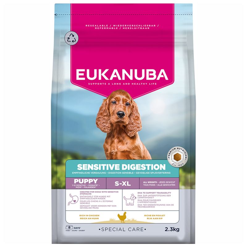 Eukanuba Special Care Puppy Sensitive Digestion with Chicken & Turkey review