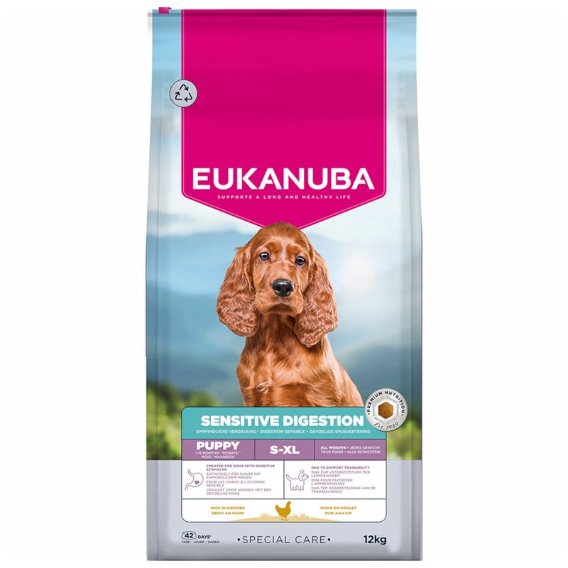 Eukanuba Special Care Puppy Sensitive Digestion with Chicken & Turkey review
