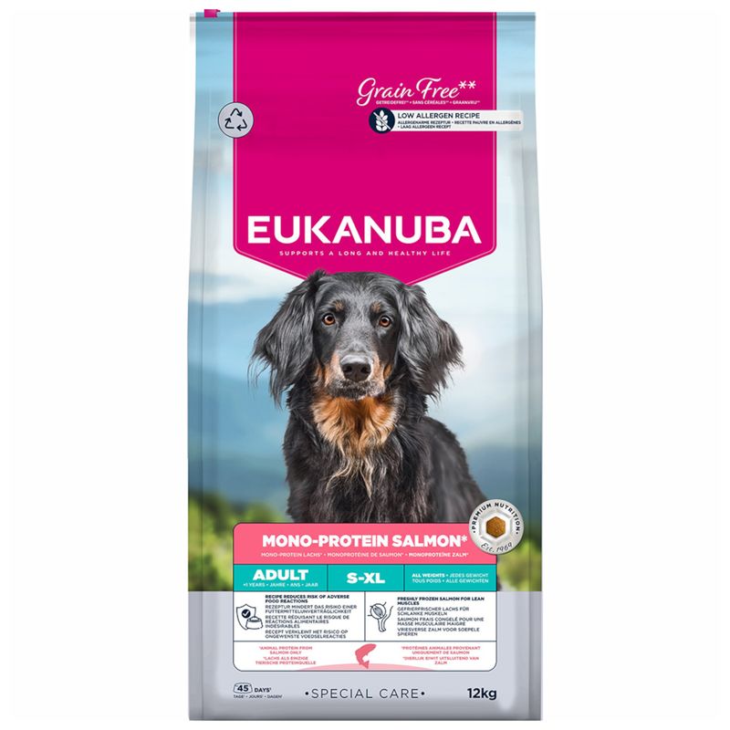 Eukanuba Special Care Mono-Protein Adult with Salmon review