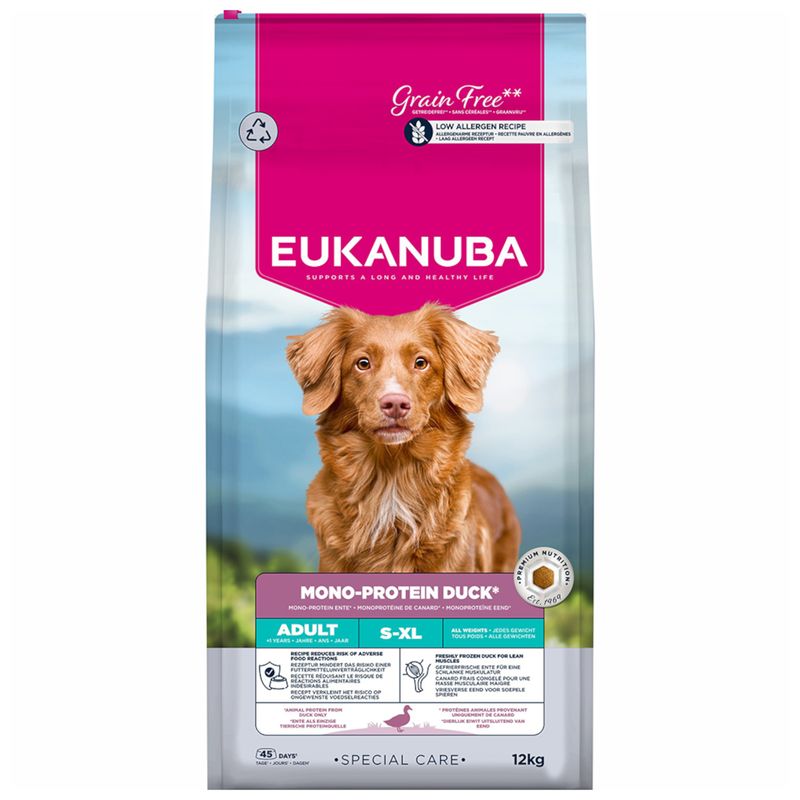 Eukanuba Special Care Adult Mono-Protein Duck review