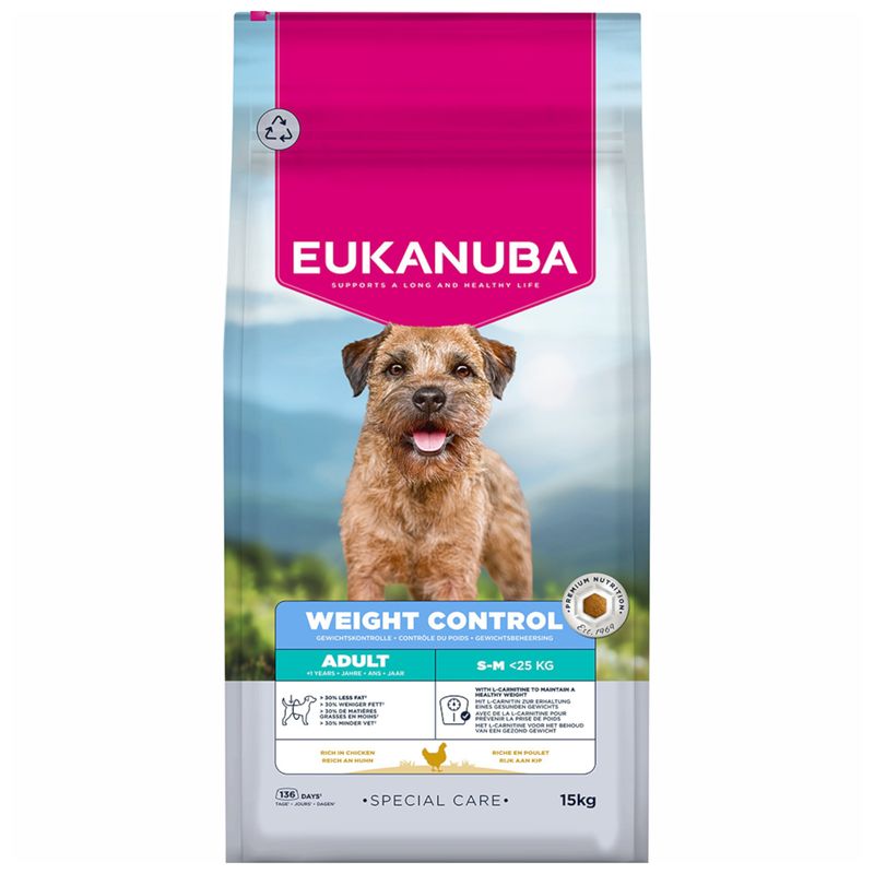 Eukanuba Special Care Weight Control Adult Small/Medium review