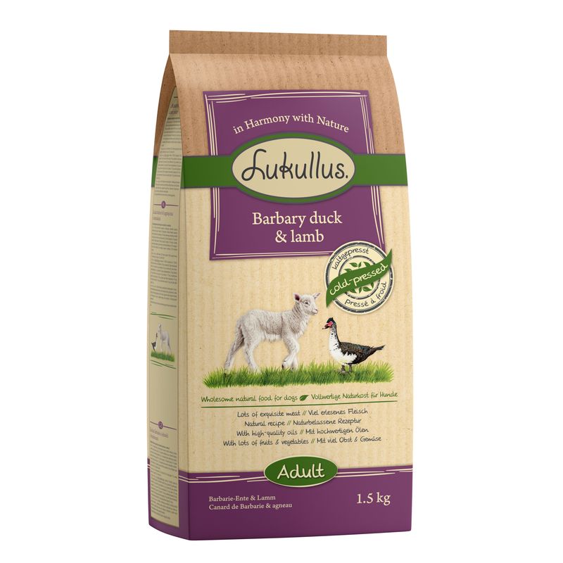 Lukullus Cold-Pressed Barbary Duck & Lamb review