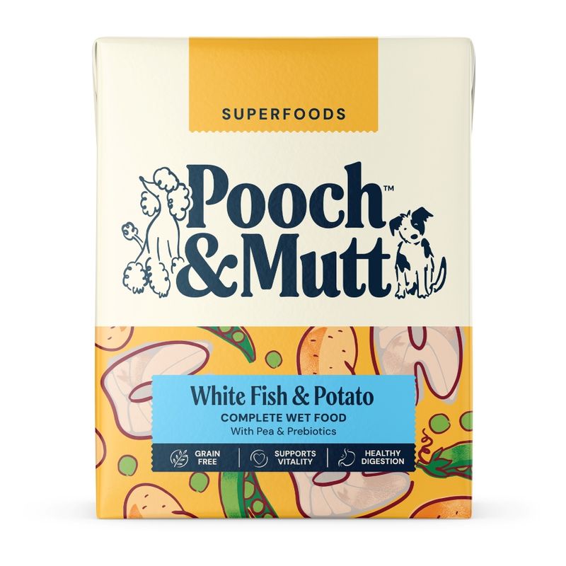 Pooch & Mutt Wet Dog Food - Fish, Potato & Pea review