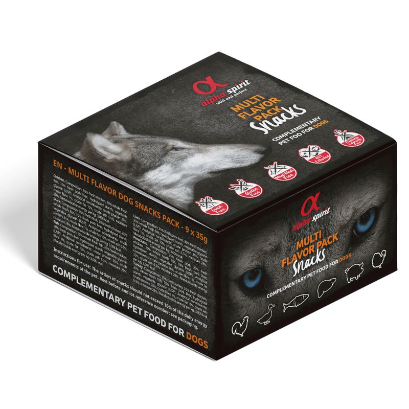 Alpha Spirit Dog Snacks Mixed Box review